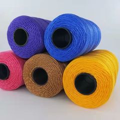 Three-ply nylon line braided binding line for hats, shoes, car seat cushions, ice silk woolen thread manufacturer wholesale