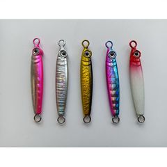 Wholesale Manufacturer Lure Baits, Small Iron Plate Lead Fish, Assorted Hooks for Whitefish, Blackfish, and Shad Artificial Lures with Glitter