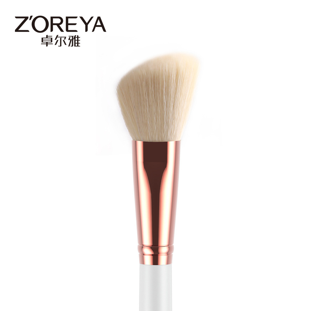Zhuolya transfronteriza belleza maquillaje herramientas corrector único reparación blanco maquillaje cepillo 803 rubor cepillo al por mayor