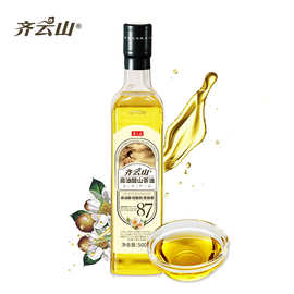 齐云山高油酸山茶油500ml 纯山茶油 冷压榨茶油食用油 批发代理