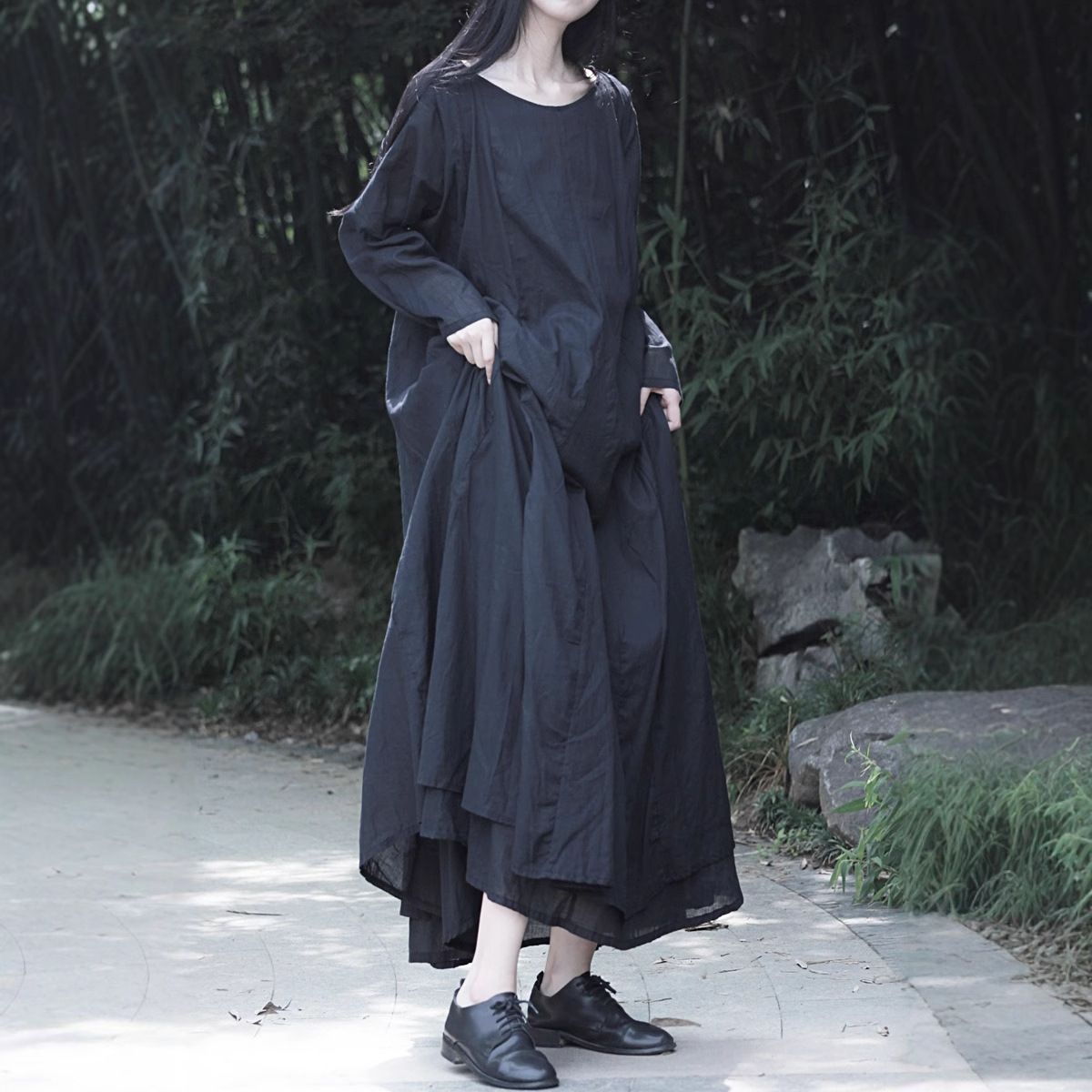 Summer cotton long-sleeve