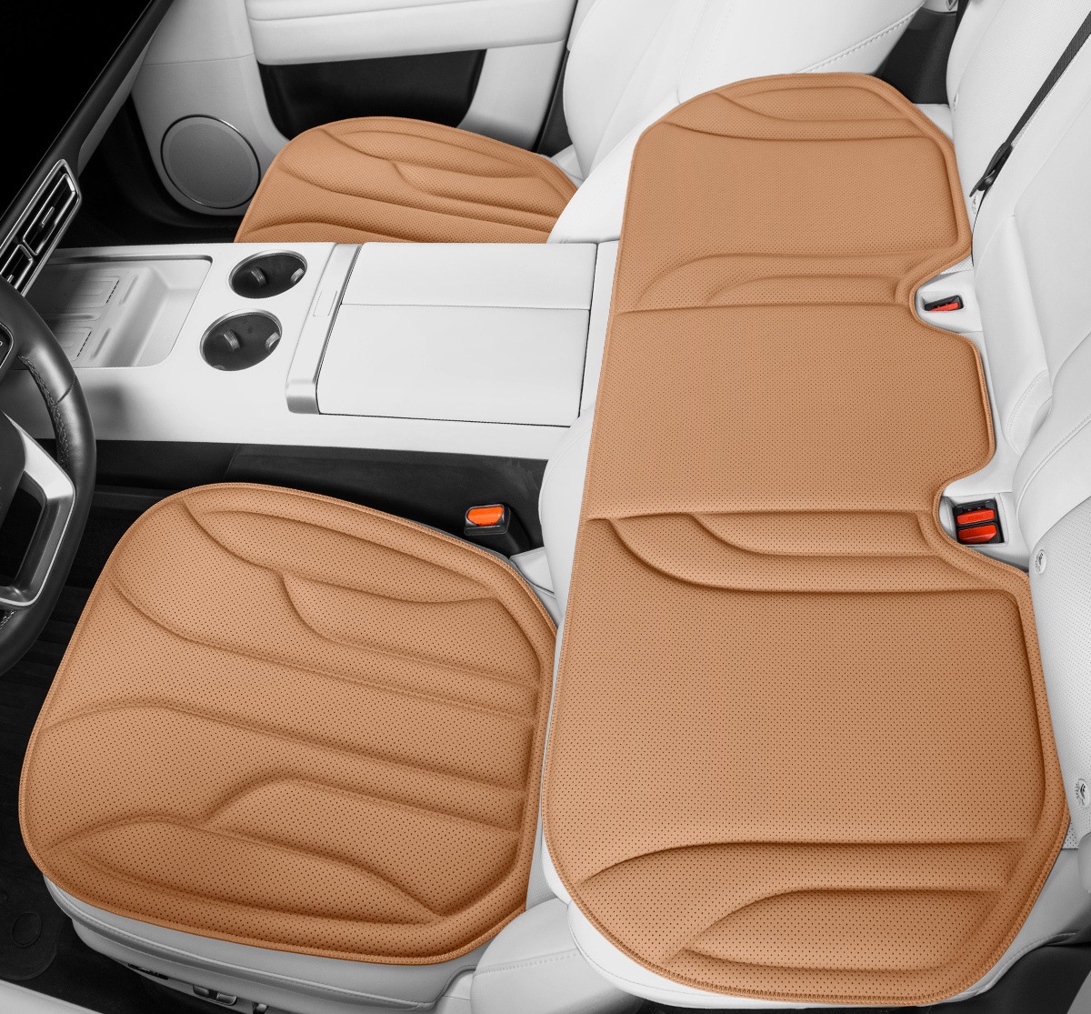 New Hot-Selling Car Seat Cushions, Four-Season Latex Cushions, High-End Anti-Stain Leather Car Seat Cushions, Breathable and Non-Slip, Direct Sales from the Manufacturer