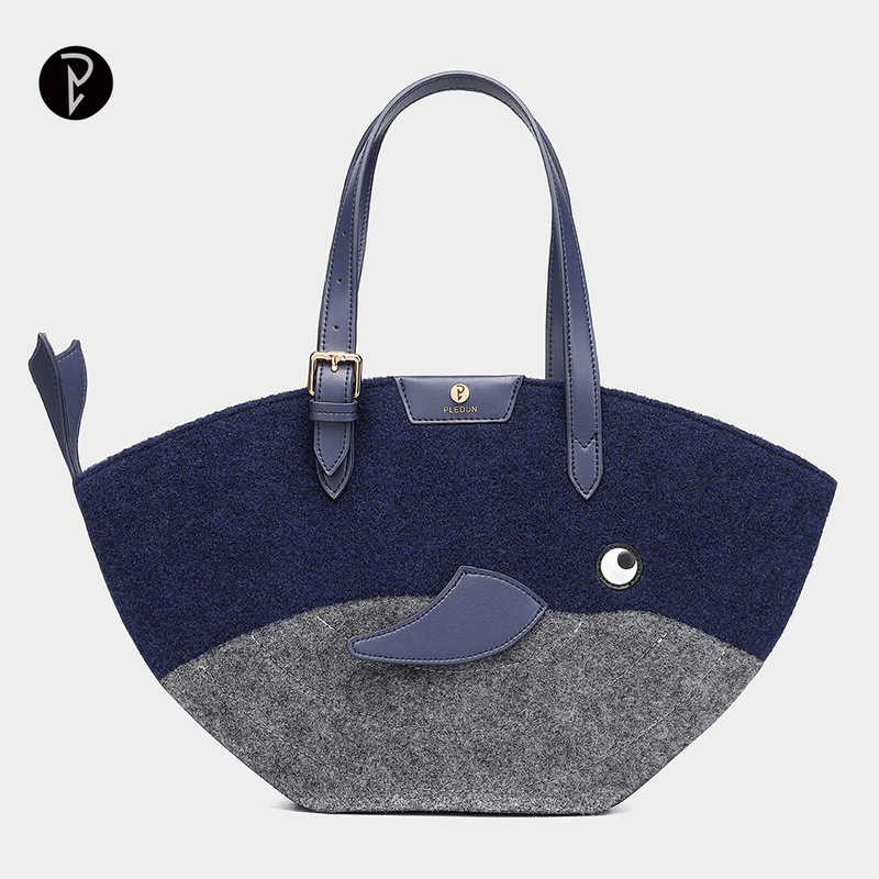 Anya Anya's Same Shoulder Bag Armpit Handbag Women's Bag Senior Designer Contrasting Color 2025 New Whale Bag