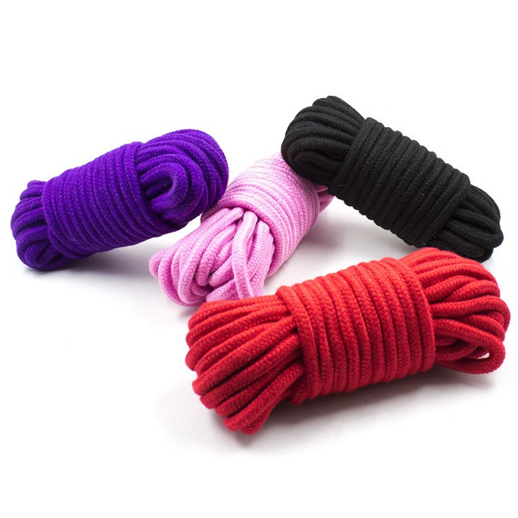 10-Meter Binding Rope for Couples, Soft Pink Restraint Accessory — detail image 2