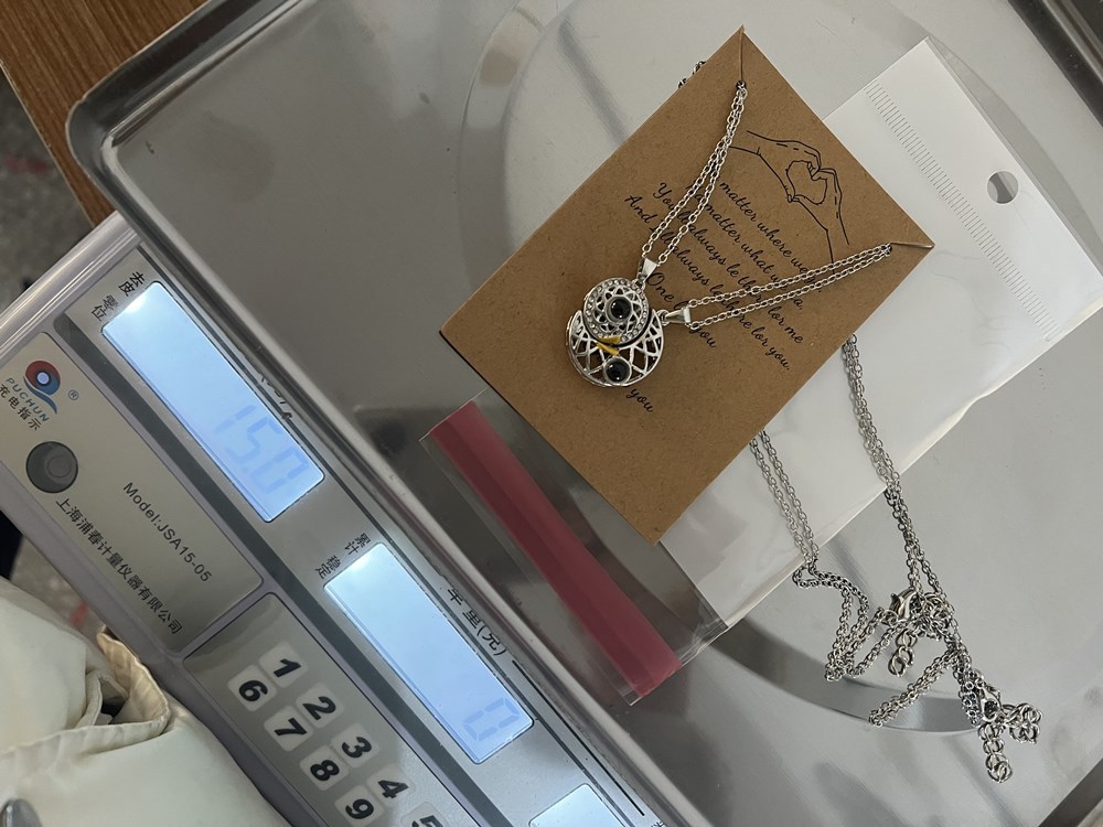 1 Stück Einfacher Stil Konstellation Legierung Inlay Strasssteine Unisex Halskette Mit Anhänger display picture 5
