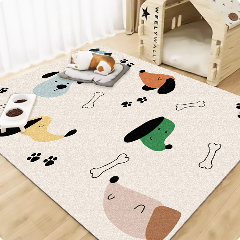 防水pvcペットマット猫汚れ防止カーペット防尿無料マット犬小屋犬籠フェンス犬マット|undefined
