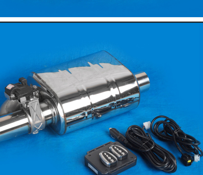 Sports Car Racing Modified Sound System Stainless Steel Exhaust Pipe Silencer Electric Electronic Remote Control Valve Manufacturer In-Stock Wholesale
