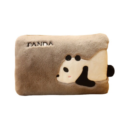 GB 3C cartoon rechargeable hot water bag hot baby electric heating pad hand warmer skin-friendly plush electric hot water bag