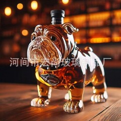 高ホウケイ酸ガラス シャピードッグ ウイスキーボトル ワインボトル ガラスクラフトボトル シャピードッグ ガラスワインボトル