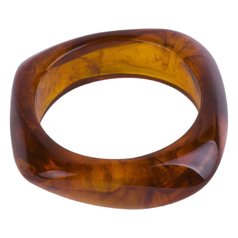 Европейская и американская мода новые ювелирные изделия геометрический квадратный браслет из смолы женский браслет Amazon трансграничная оптовая продажа