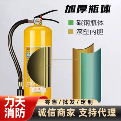 Vehicle fire extinguisher lightweight metal fire extinguisher, sodium-magnesium-aluminum powder