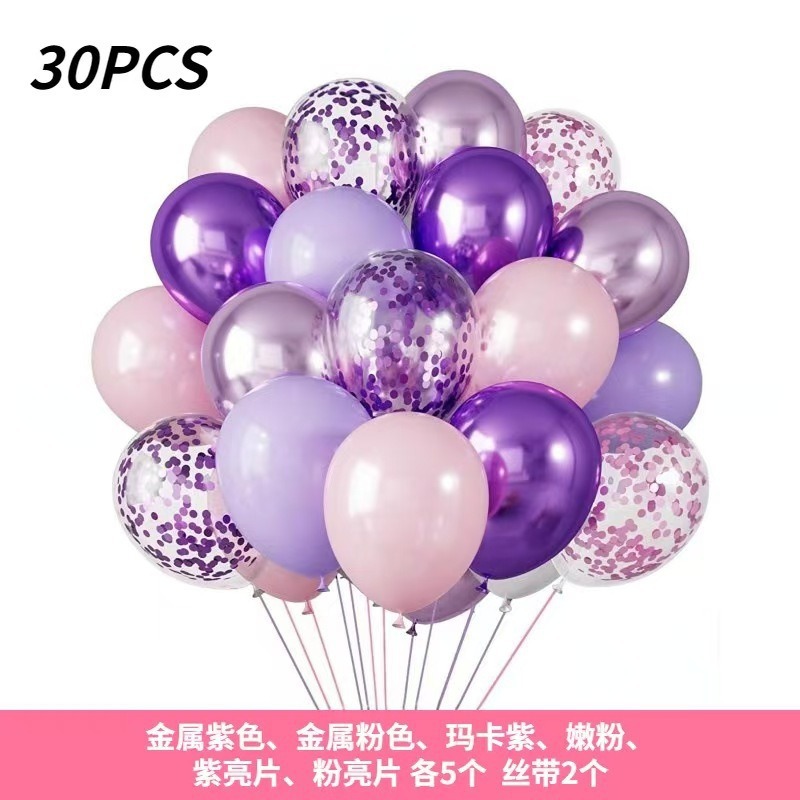 Кросс-бортовая торговля? latex balloon, набор, с блестками