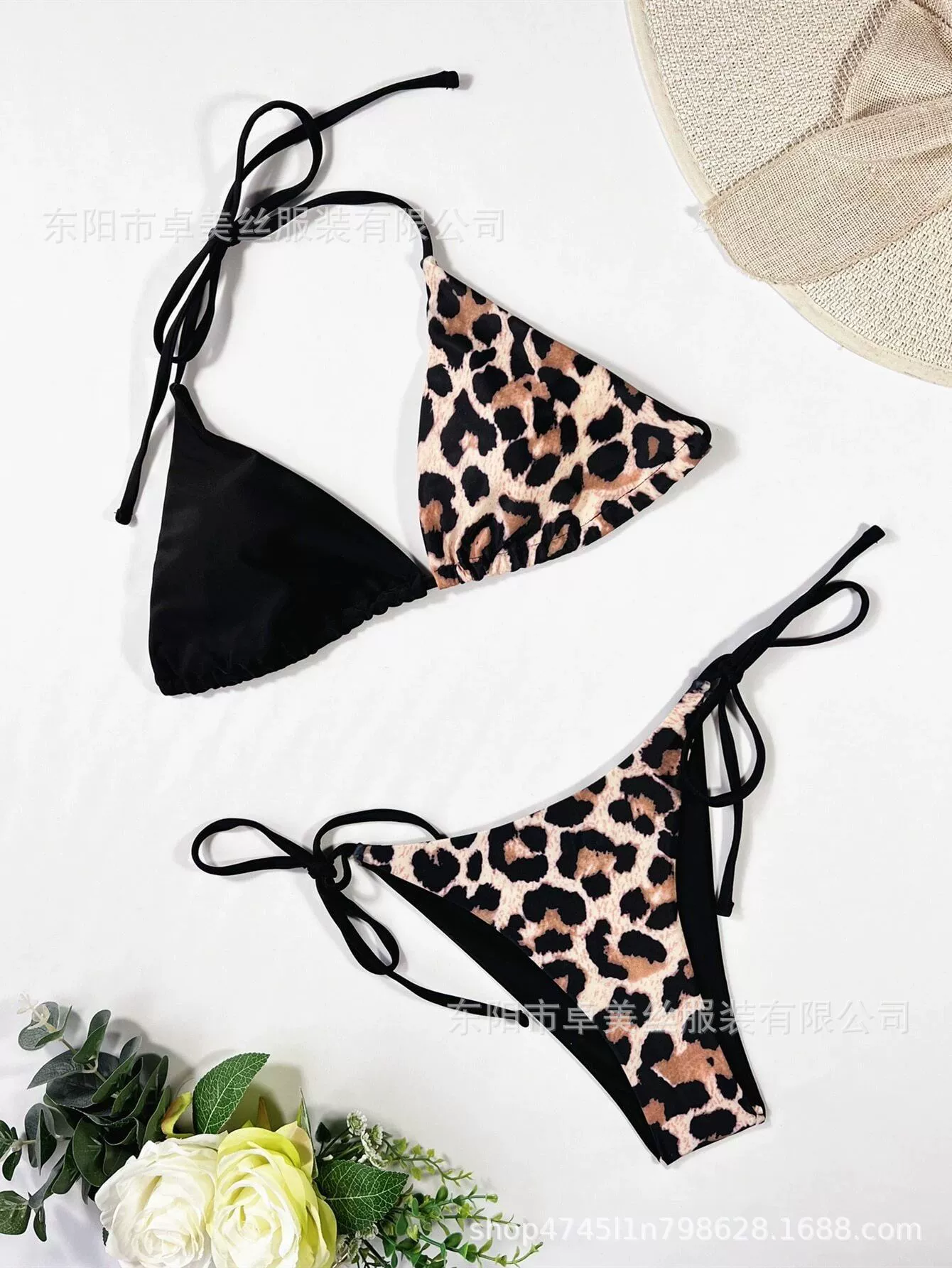 (Cross-border trading), split sexy swimwear, backless
