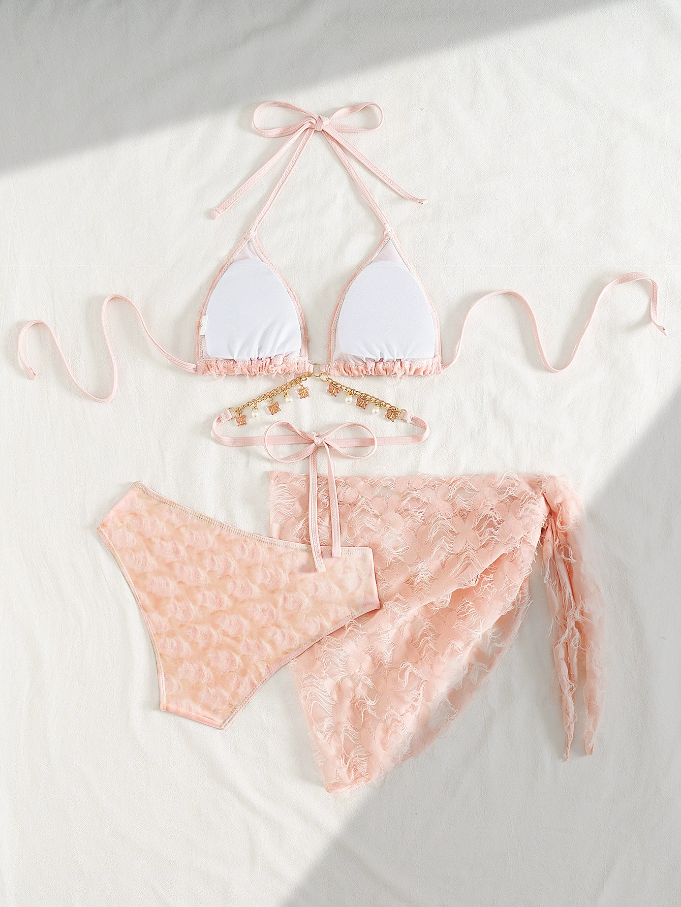 (Cross-border trading), swimwear, split set, high-quality style, 3 piece set, Amazon