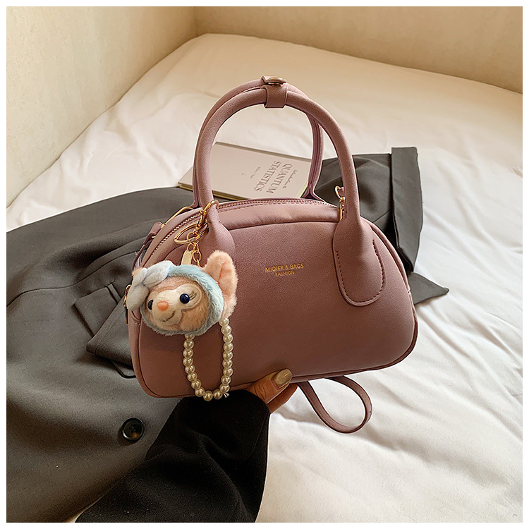 Women's Handheld Bowling Bag, Niche Design Commuting Shoulder Bag_voghion.com