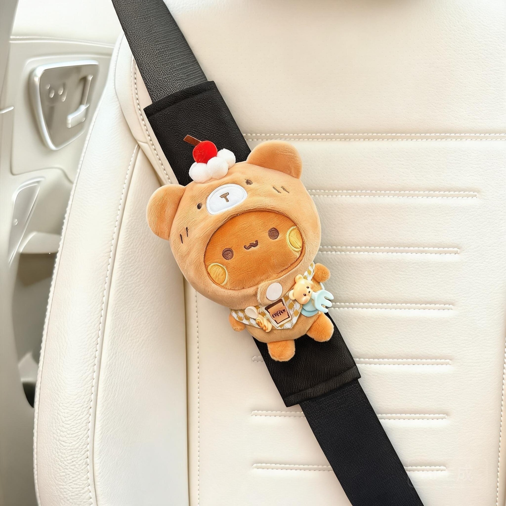 2026 Model Car Seatbelt Shoulder Pads, Decorative and Anti-Wear Clothing for Car Seatbelts, a Pair for Couples