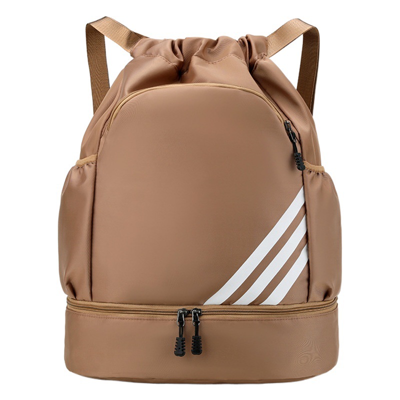 Basketball bag New Sports drawstring backpack football backpack shoes fitness bag women's large capacity drawstring storage bag