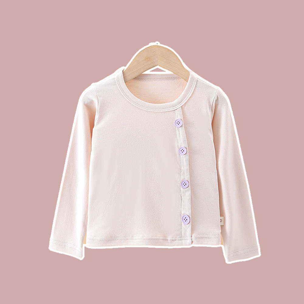 Conjunto bebé menina camisola manga comprida e calça moda_voghion.com