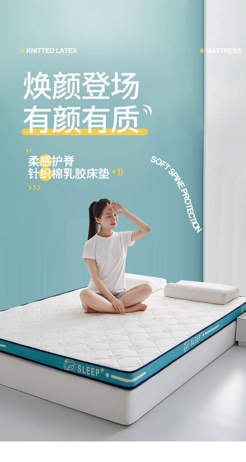 慕棉眠 乳胶床垫榻榻米垫子加厚家用记忆棉软床垫