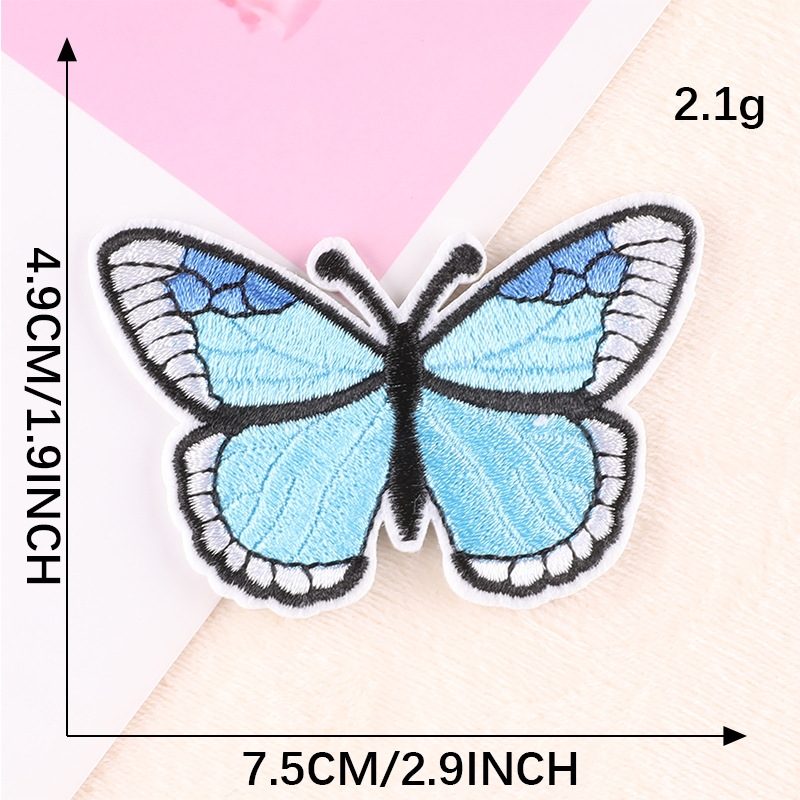 Miles de tiendas de bordado de computadora, aditivos de ropa, mariposas de animales, parches DIY, emblemas bordadas, pegatinas de tela.