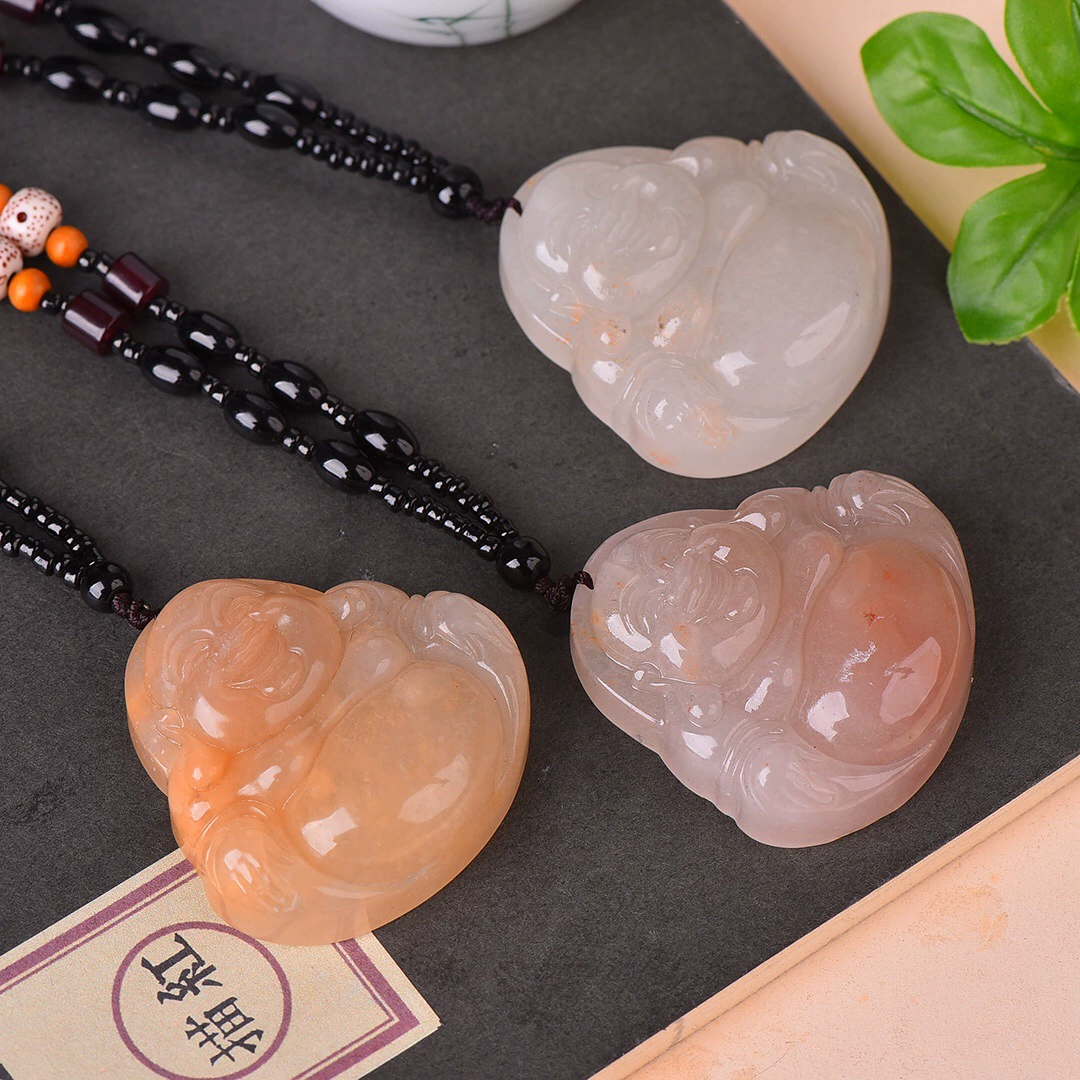 П pendant jade, ожерелье, цепь, натуральная руда, свитер