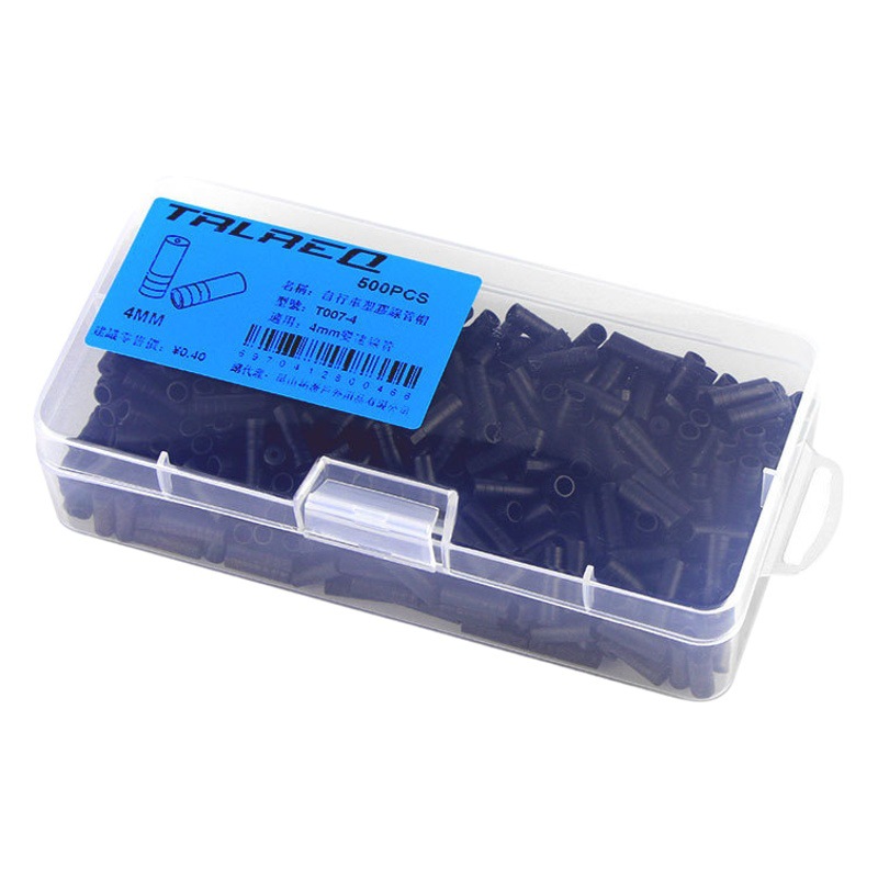 Trlreq mountain road bike plastic wire tube cap variable speed brake 4/5mm wire take outer tube dust cap