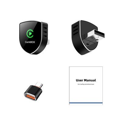 2-in-1 smart car connectivity – Simsiz CarPlay və Android Auto