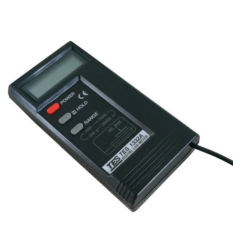 照度计TES-1330A 彩色照度计色温辐射计蓝光照度测试光谱分析仪