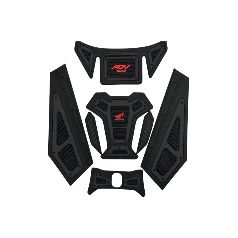Suitable for 22-24 Honda Adv160 Motorcycle Decorative Stickers, Anti-Scratch Fuel Tank Protection Stickers, Modified Adv160