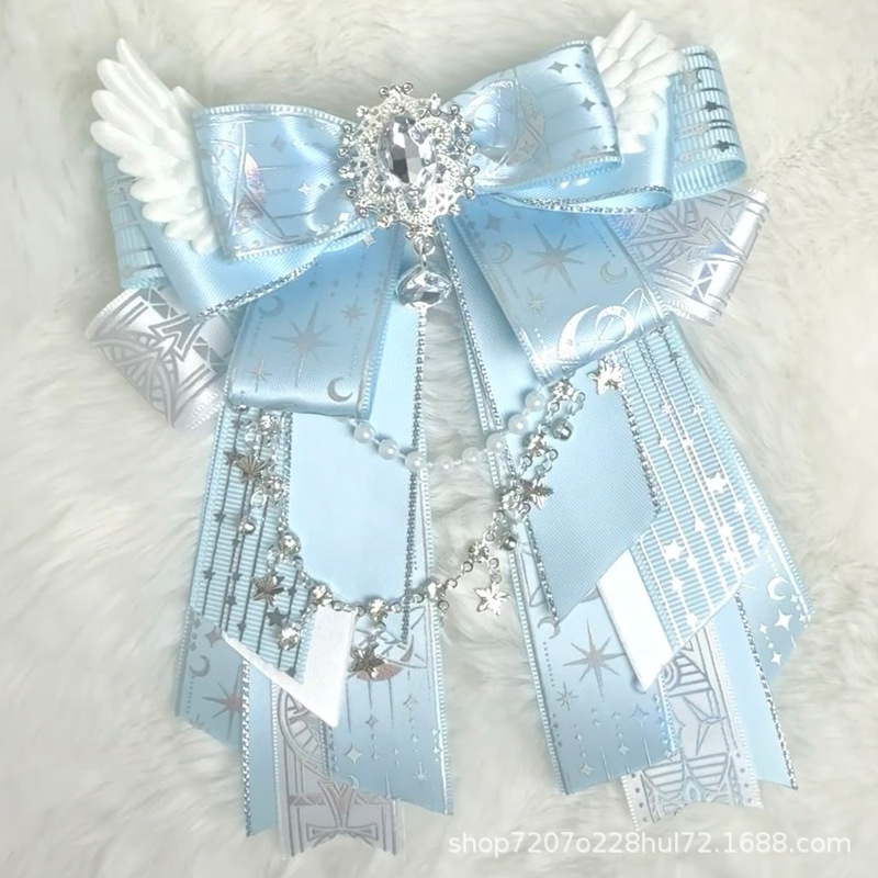 Original Backpack Bow Pendant All-match Ribbon Brooch Pin DIY Material Bag Lolita Pain Packaging Jewelry