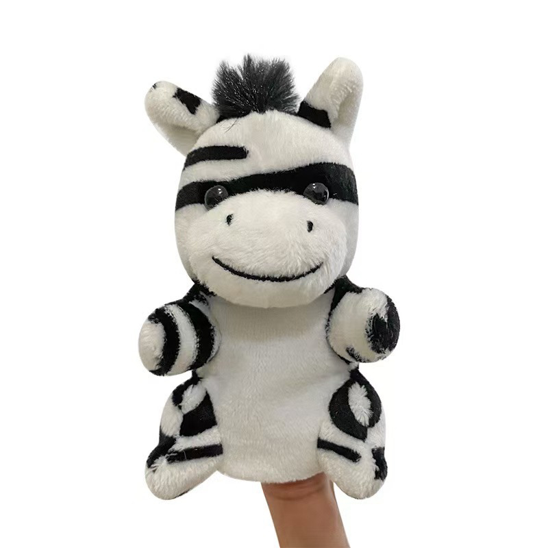 Nuevos productos transfronterizos muñecas de dedos para bebés tranquilizadores muñecas de dedos para niños cuentos de infantes Educación temprana