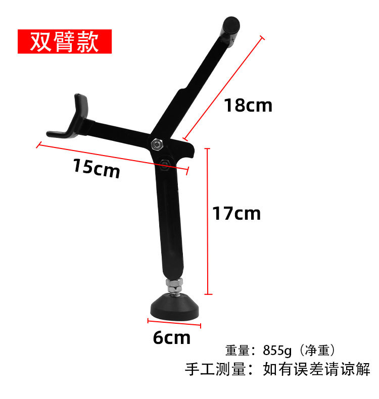 New motorcycle front and rear wheel lift stand for repair and maintenance, portable folding parking support stand, labor-saving lifter