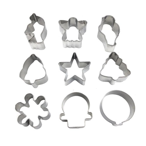 Manufacturer Kitchen Baking Supplies DIY Stainless Steel Cookie Mold Christmas Cookie Mold Fruit Cutting