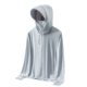 2025 new brim sun protection clothing men and women upgraded outdoor sports sun protection clothing quick-drying coat