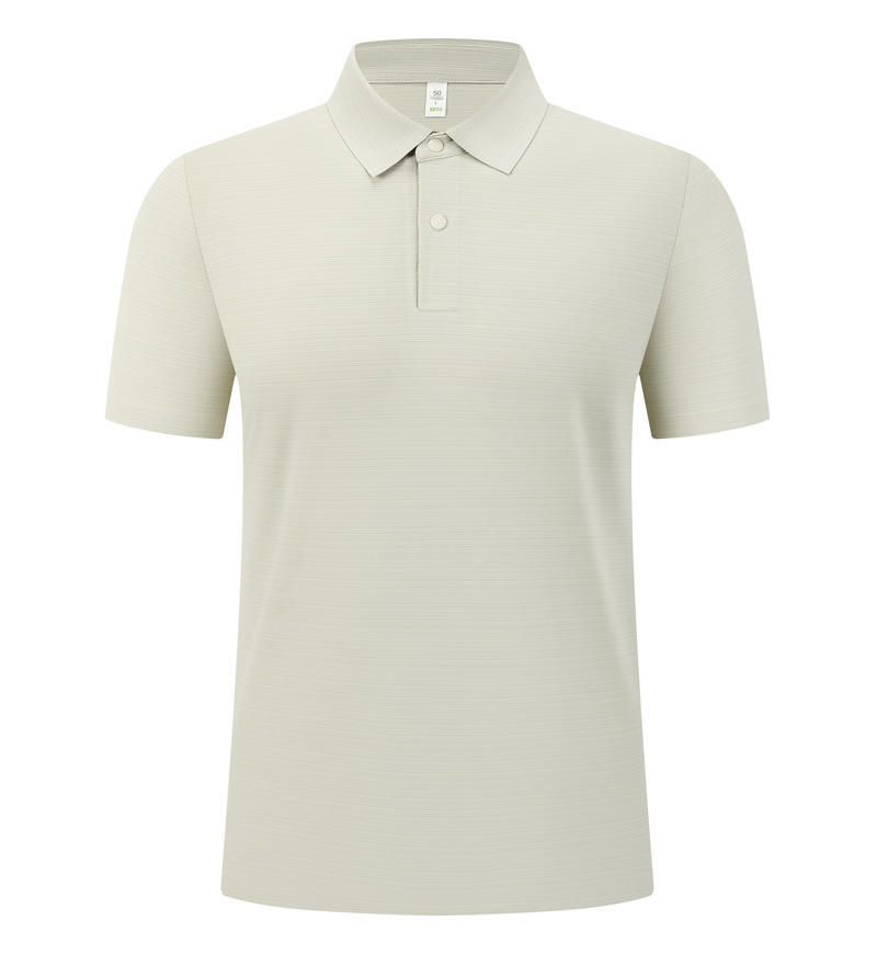 Camisas de polo personalizadas logotipo impreso de camisa de bambú frío de alta calidad de manga corta con collar de ropa personalizada