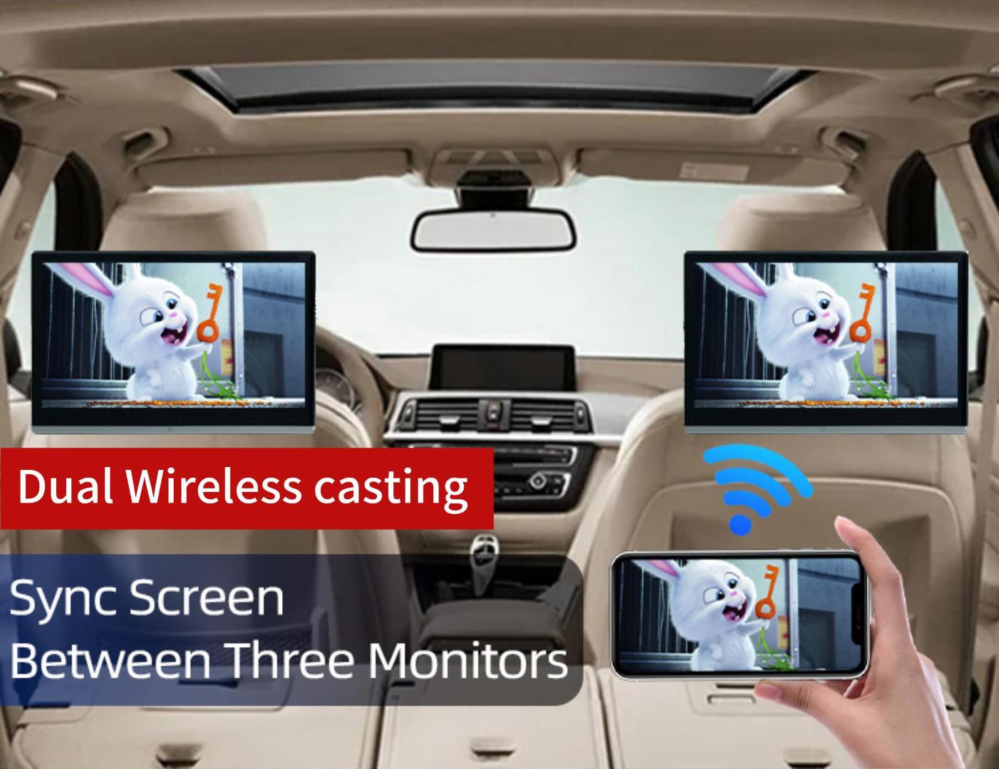 10.1inch External Android Monitor 13.3inch Headrest Android Monitor 11.6inch Headrest Mp5 Monitor