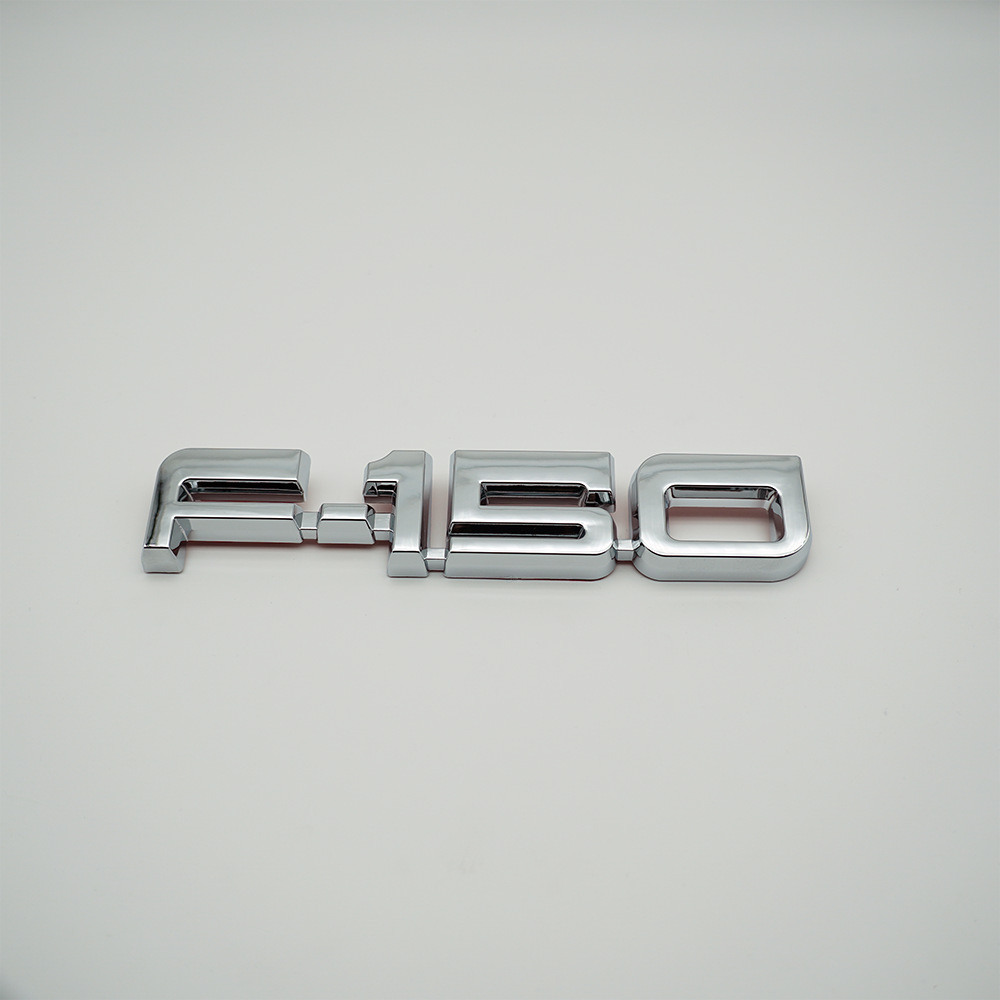 厂家生产汽车车身logo标牌 ABS塑料电镀标牌 R line标牌