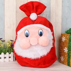 クリスマス装飾用品サンタクロースリュックサックプレゼント袋高級金ベルベットプレゼント袋キャンディー袋大サイズ
