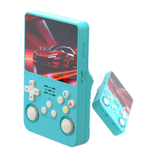 마카롱 블루(화이트 버튼)