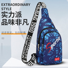 时尚斜挎胸包多功能运动腰包实用大容量运动包户外男士包外贸批发
