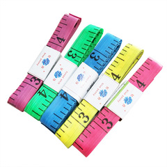 Colorful tape measure for bust circumference, waist measure, small tape measure, mini clothing measuring tape, three-dimensional measuring tape, wholesale