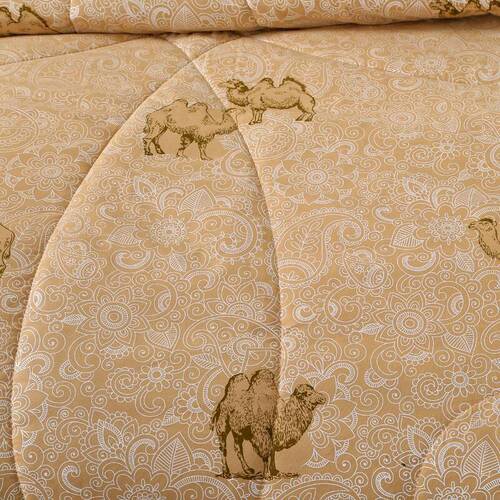 Camel Hair Blanket, Fleece Thickened Warm Winter Blanket for Single or Double Use, Spring and Autumn Seasonal Cover, Ideal as a Gift or in a Gift Box