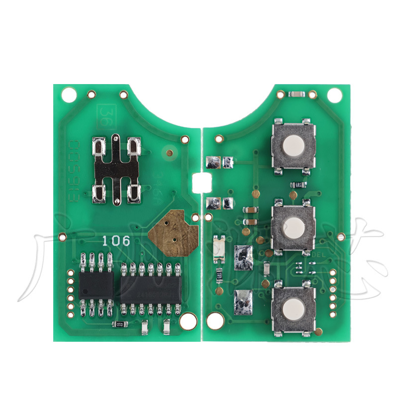 Suitable for Volkswagen 1k0959753g Car Non-Smart Key 434Mhz Id48 Chip 3-Button Folding Remote Control