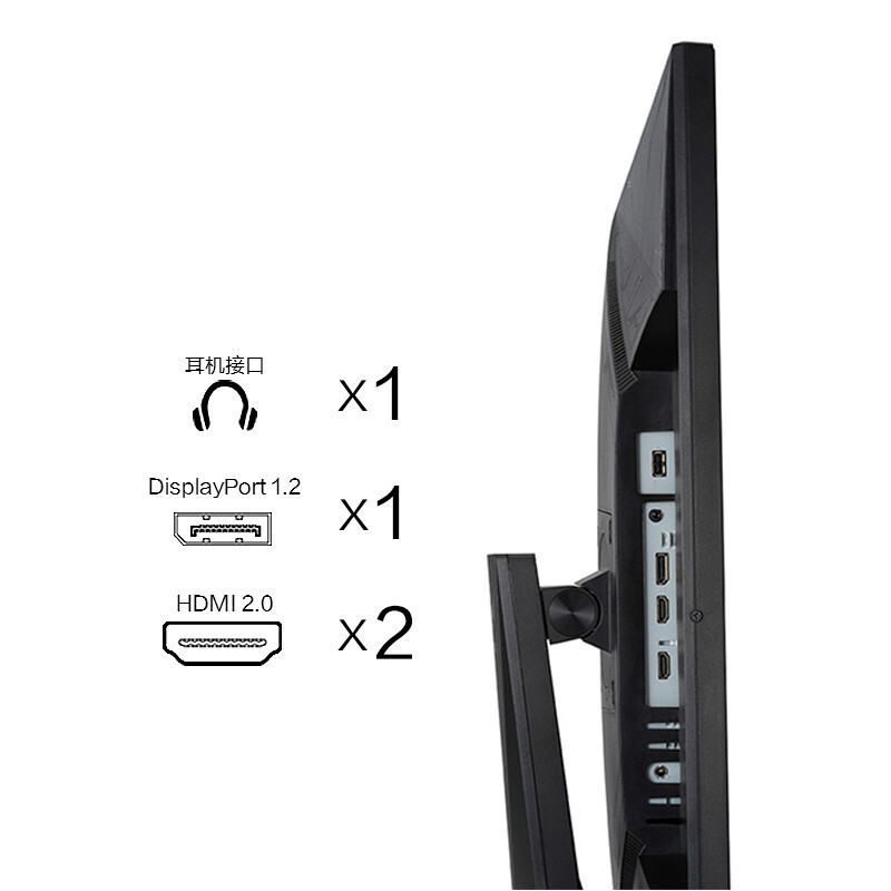 Tuf Vg279Qm Desktop Computer HDMI Monitor Screen 27inch Ips Gaming 1Ms Screen 280Hz Suitable for Use