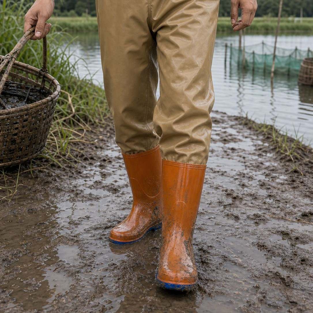 Manufacturer Wholesale Planting Pants, Planting Shoes, Foldable Planting Wading Pants, Wading Pants, Integrated Fishing Pants