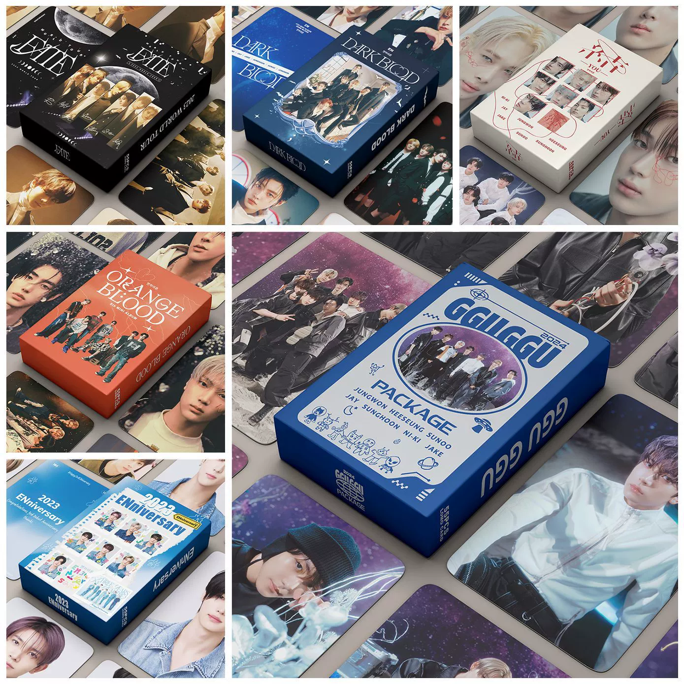 EN интегрированная карта KPOP World Tour Fate Lomo карта 55 постеры открытки поддержка карты
