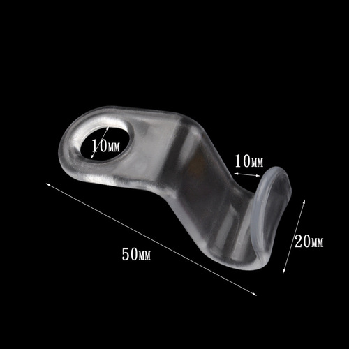 Transparent clothes hanger connection hook can be stacked with multi-functional clothes hooks home wardrobe storage space clothes hanger