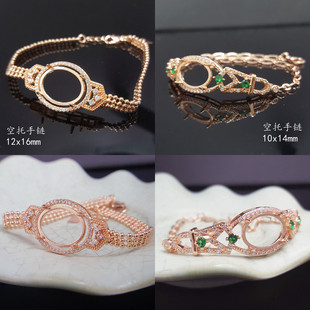 S925�y��朿��� ����10x14 12x16DIY�ʌ���ʯ�Ƕ���� �õ���ɫ