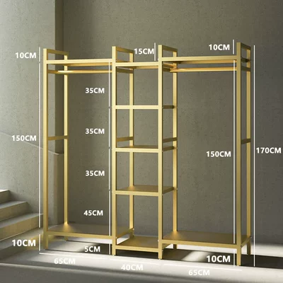 Child seat shed — Rack - gold-c-style-l170cm-w40cm-h170cm-default-item