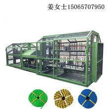 制绳机 一体式塑料花股加捻拉线器 麻绳明股捻线制绳机设备机械
